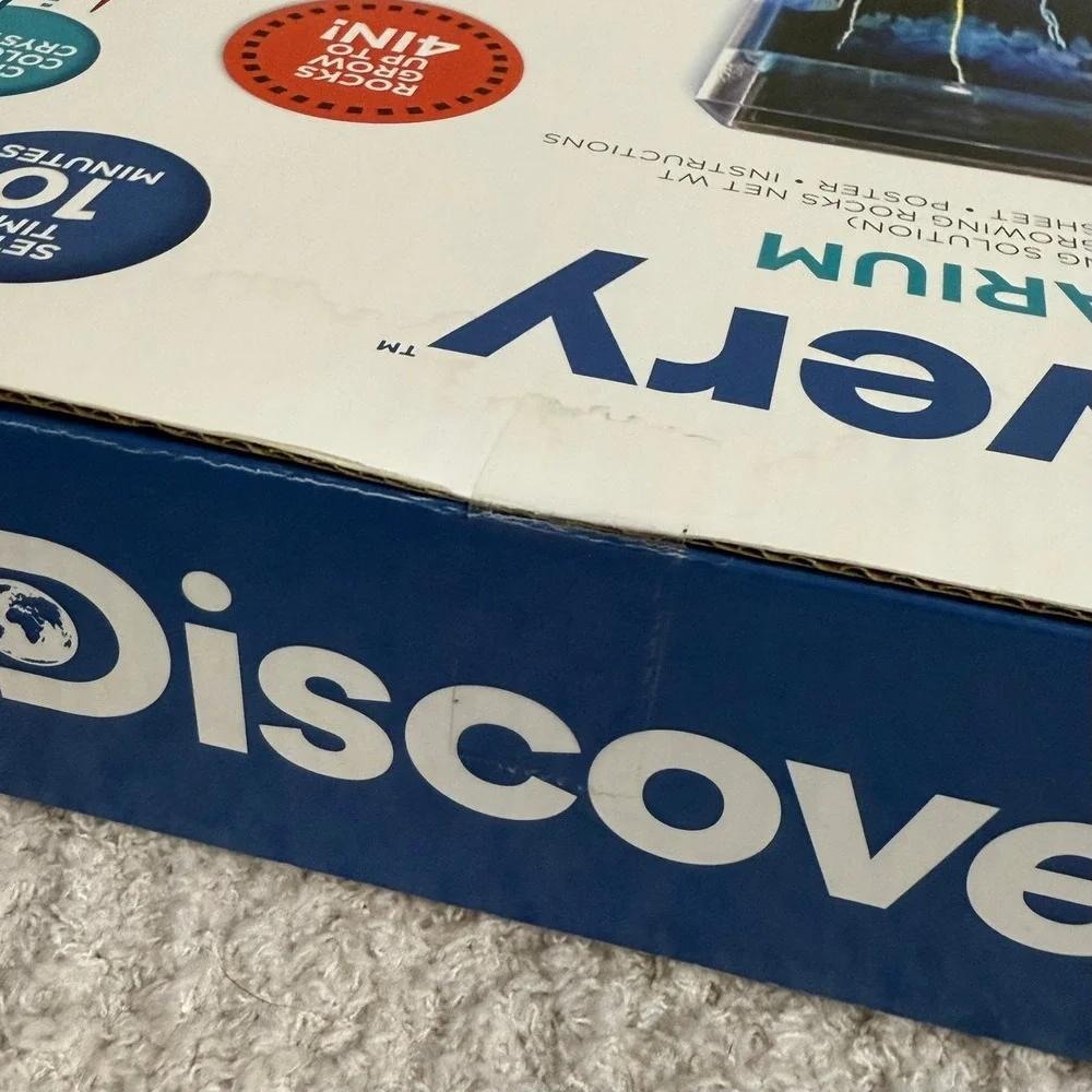 Discovery Crystal Aquarium Grow Rocks Up to 4in Visual Instructions‎